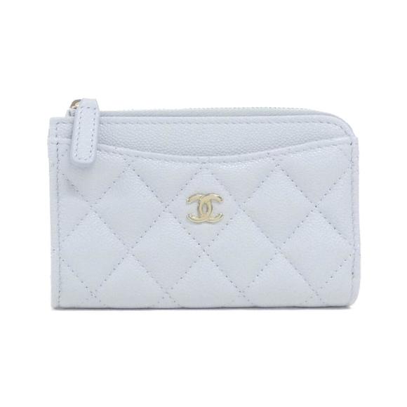 CHANEL Blue Card Holder - Picture 1 of 7